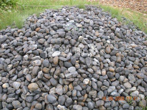 Cobblestone5-8cm Black stone